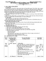 Kế hoạch Bồi Dưỡng HSG Toán 8(của GV)