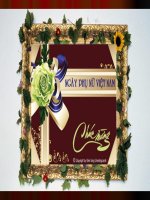 Hướng tới ngày PNVN 20-10