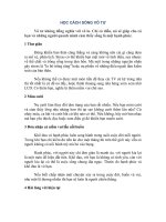 HỌC CÁCH SỐNG VÔ TƯ