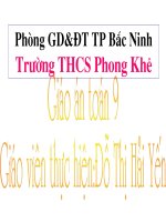 Tiet Cong thuc nghiem cua PT bac hai
