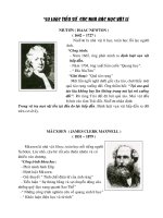 Tiểu sử các nhà bác học