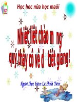 bài giảng hội thoại