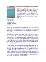 Vì sao người ngã xuống Biển Chết không chìm