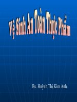 Vệ sinh an toàn thực phẩm