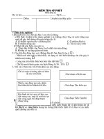 Đề KT địa lý 8 tiết 33