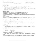 DE Luyen thi DH chuong Ham SO