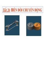 chuyền và biến đổi chuyển động