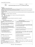 GIÁO ÁN 11: BÀI 4: CẠNH TRANH TRONG SX VÀ LƯU THÔNG HÀNG HOÁ