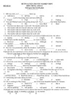 T/ANH 12: ĐỀ ÔN THI TỐT NGHIỆP_21