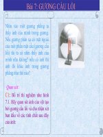 Bài 7 Gương Cầu Lồi