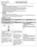giáo án  vật lí 12- tuần 28