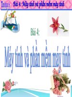 BAI 4: PHAN MEM MAY TINH