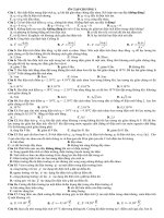 Ôn tập chương I Vật lí 11