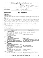 GIÁO ÁN 4 - TUẦN 3 (Theo chuẩn KTKN)