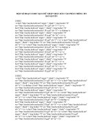 Code tạo chữ nhấp nháy ở phần thông tin(P1)