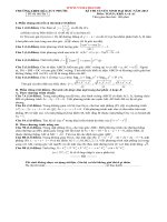 KÌ THI THỬ TUYỂN SINH ĐẠI HỌC NĂM 2013 Đề thi thử lần 1 Môn: TOÁN; Khối A và A1