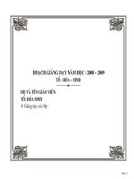 kế hoạch giảng dạy 10,11,12-nc