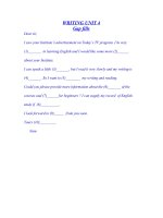 WRITING UNIT 4 L9