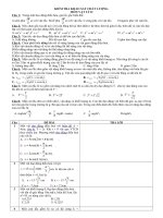 KHẢO SÁT PHẦN DAO ĐỘNG CƠ HOC VLCB