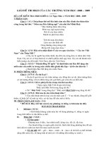 DE THI NGU VAN TONG HOP 2009