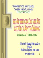 Trường hợp bằng nhau thứ nhất của tam giác ( C.C.C)