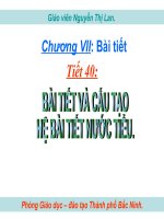 tiet 40 .bai tiet va cau tao he bai tiet nuoc tieu