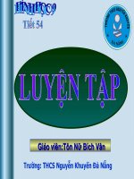 Luyện tập: Diện tích hình nón, hình quạt tròn