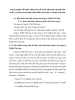 THỰC TRẠNG TỔ CHỨC CÔNG TÁC KẾ TOÁN TẬP HỢP CHI PHÍ SẢN XUẤT VÀ TÍNH GIÁ THÀNH SẢN PHẨM TẠI CÔNG TY TNHH THẾ ANH