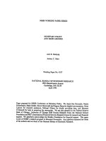 Monetary policy and bank lending