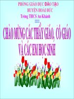 Tiết 12: Lực đẩy ÁC-SI-MÉT