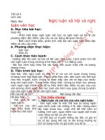 Nghị luận xã hội và nghị luận văn học