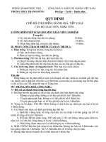 Bản lượng hóa đánh giá XL CBGV ( Mới)