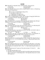 Bài : ESTE