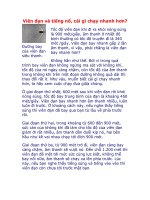 Viên đạn và tiếng nổ, cái gì chạy nhanh hơn