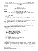 Giáo án sử 7 kì II