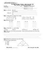 Đề KTĐK lần 3 08-09