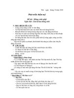 GIÁO ÁN BẢN THÂN