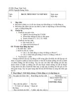 BÀI 22.THÂN MÁY VÀ NẮP MÁY