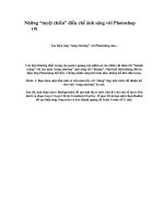 NhữngNhững “tuyệt chiêu” điều chế ánh sáng với Photoshop 1