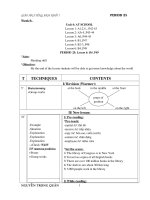 GIAO AN ANH 7-tuan 9