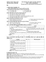 ĐỀ THI CÔNGNGHỆ 6