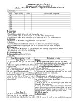 GIAO AN SINH HOC 12 SOAN THEO CHUAN VÀ TÍCH HỢP GDMT