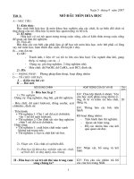 Giáo án hóa 8 (2 cột)