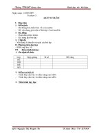 Tự chọn: Axit nucleic