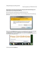 Chống khởi động lại máy bằng một lệnh