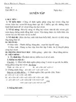 Giáo Án HH10NC tuần 6-10