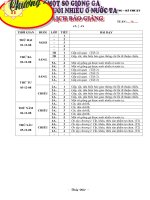 Môn THỦ CÔNG - KĨ THUẬT  Tháng 12