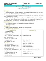 Giao an lop 4- tuan 9 Du cac mon chuan kien thuc theo chuong trinh moi