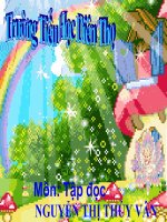 Tập đọc 4. Đôi giày ba ta màu xanh