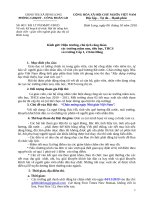 KẾ HOẠCH HỘI THI TIẾNG HÁT ĐOÀN VIÊN-GIÁO VIÊN CHÀO MỪNG NGÀY 20/11